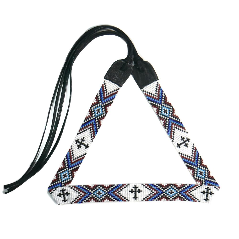4067 Beaded Hat Band Native American Style Southwestern Cowboy Rode